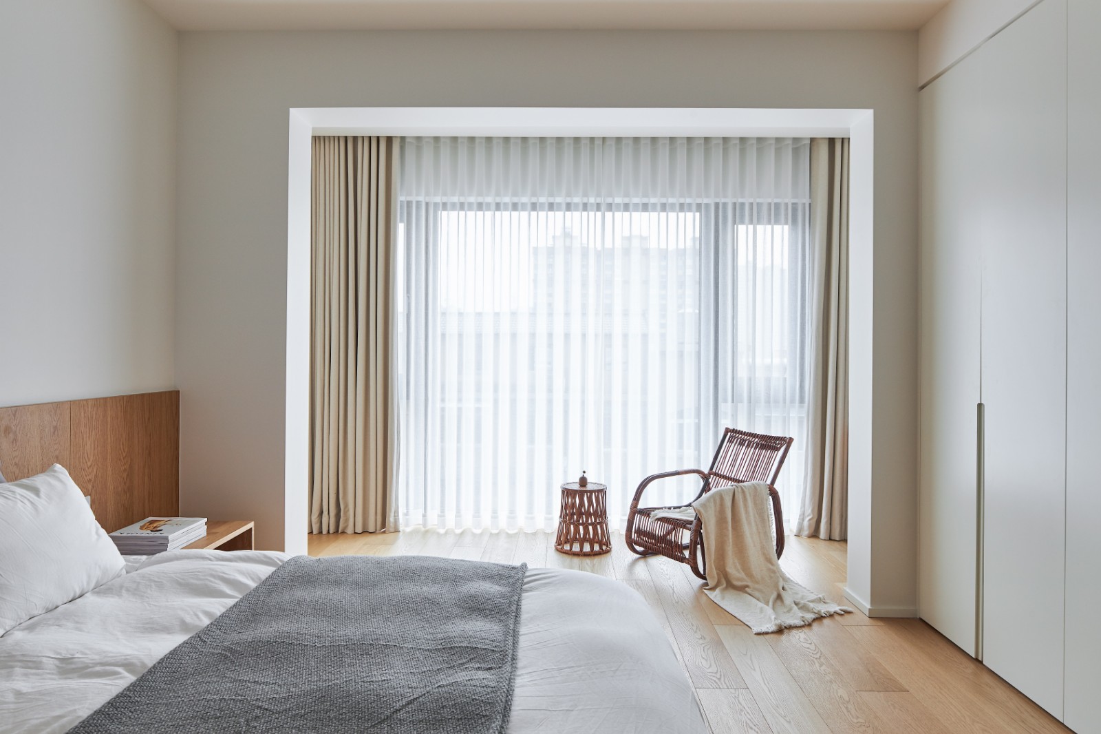 装修案例日式简约风格室内装修效果图-卧室 装修案例日式简约风格室内装修效果图-卧室