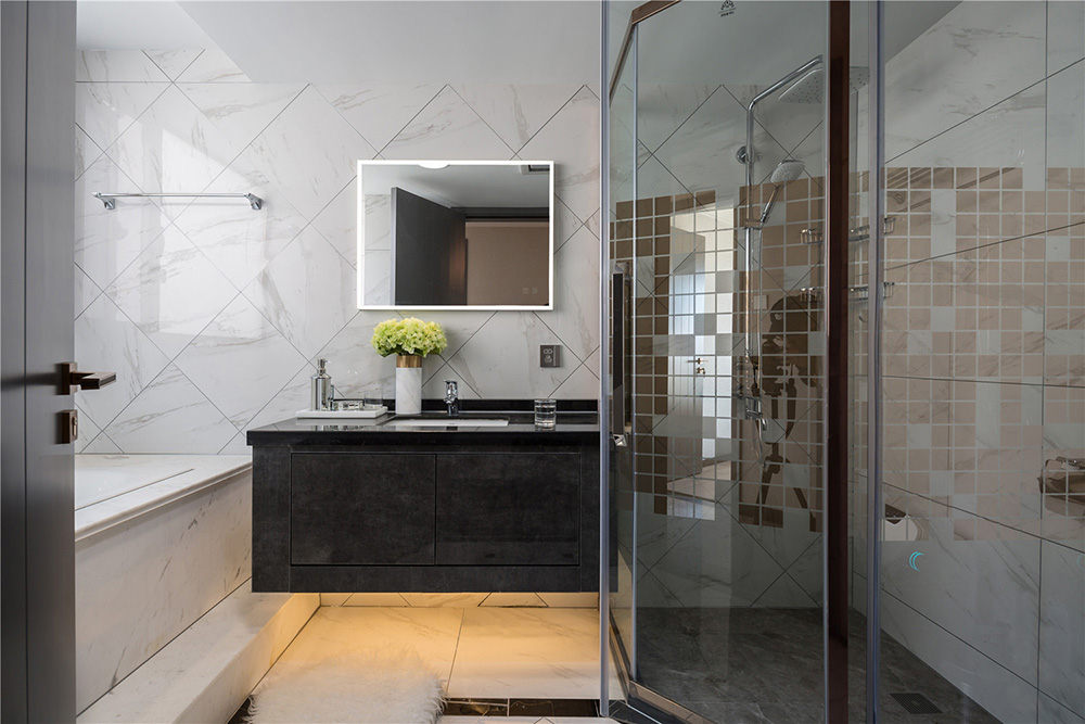 国悦九曲湾三居160平米轻奢风格室内装修案例-卫生间 国悦九曲湾三居160平米轻奢风格室内装修案例-卫生间