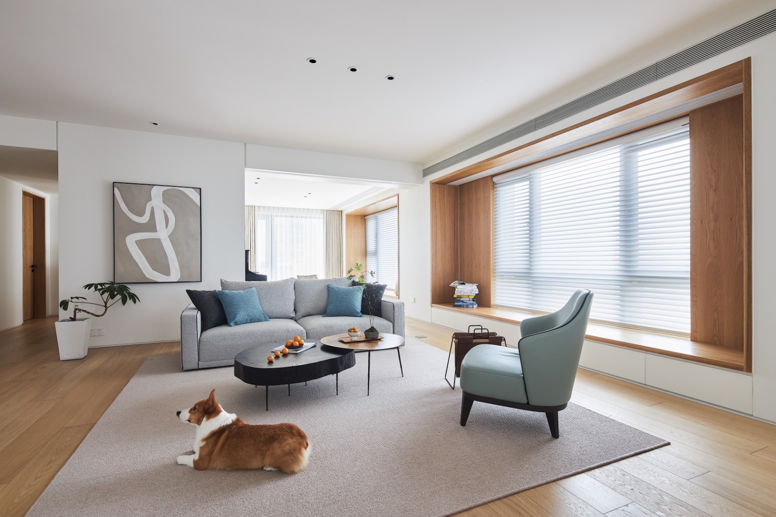 装修案例日式简约风格室内装修效果图-客厅 装修案例日式简约风格室内装修效果图-客厅