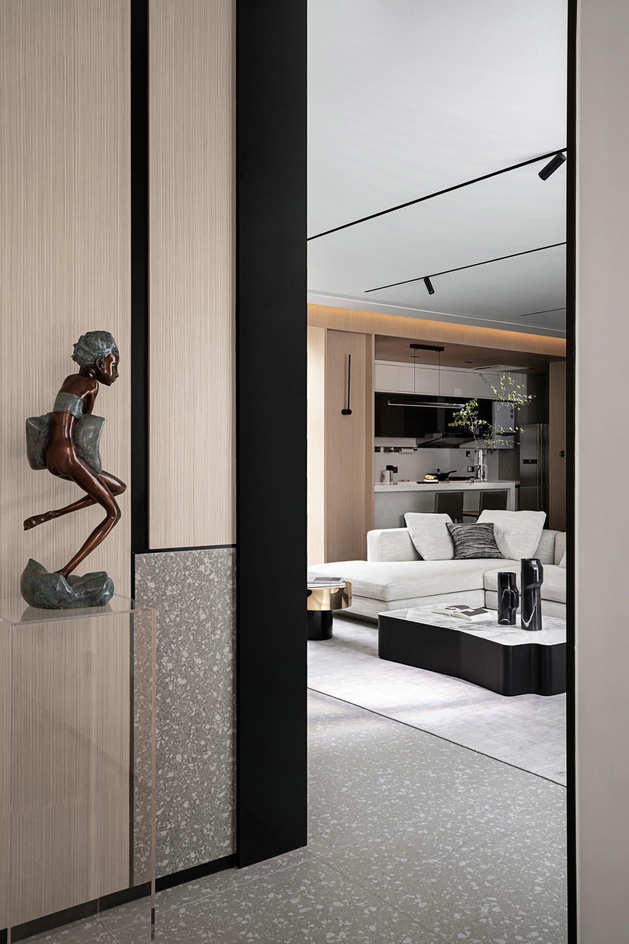 现代简约风格室内设计家装案例-客厅 现代简约风格室内设计家装案例-客厅