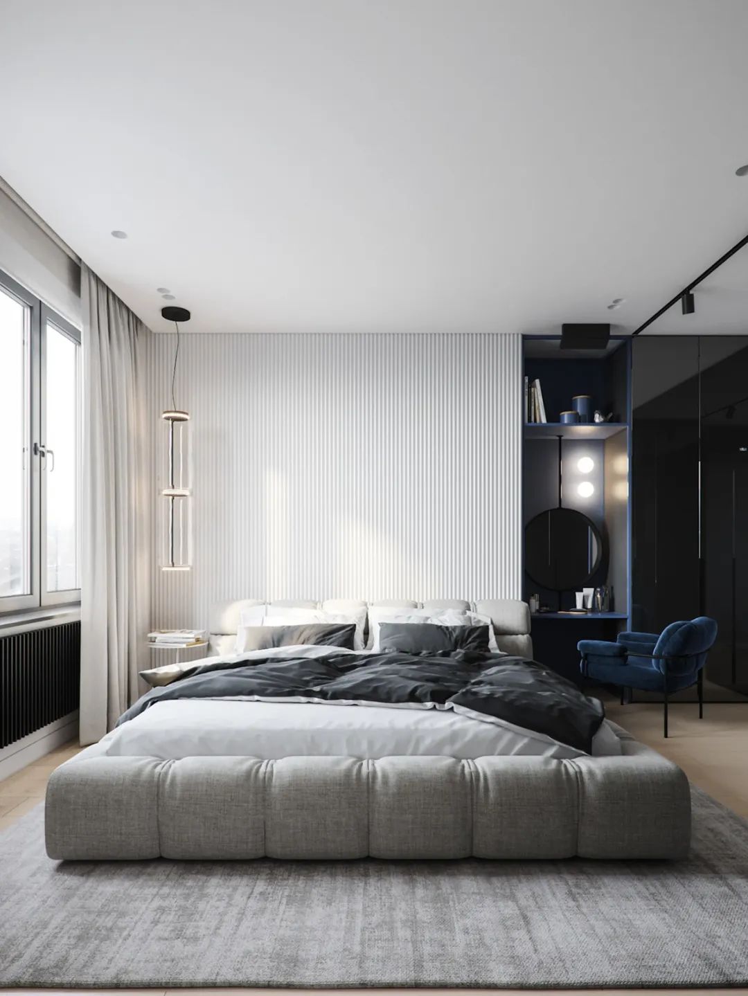 装修案例现代前卫风格室内装修效果图-卧室 装修案例现代前卫风格室内装修效果图-卧室