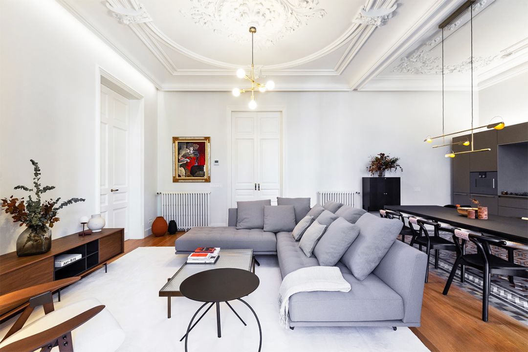 装修公司法式风格室内装修效果图-客厅 装修公司法式风格室内装修效果图-客厅