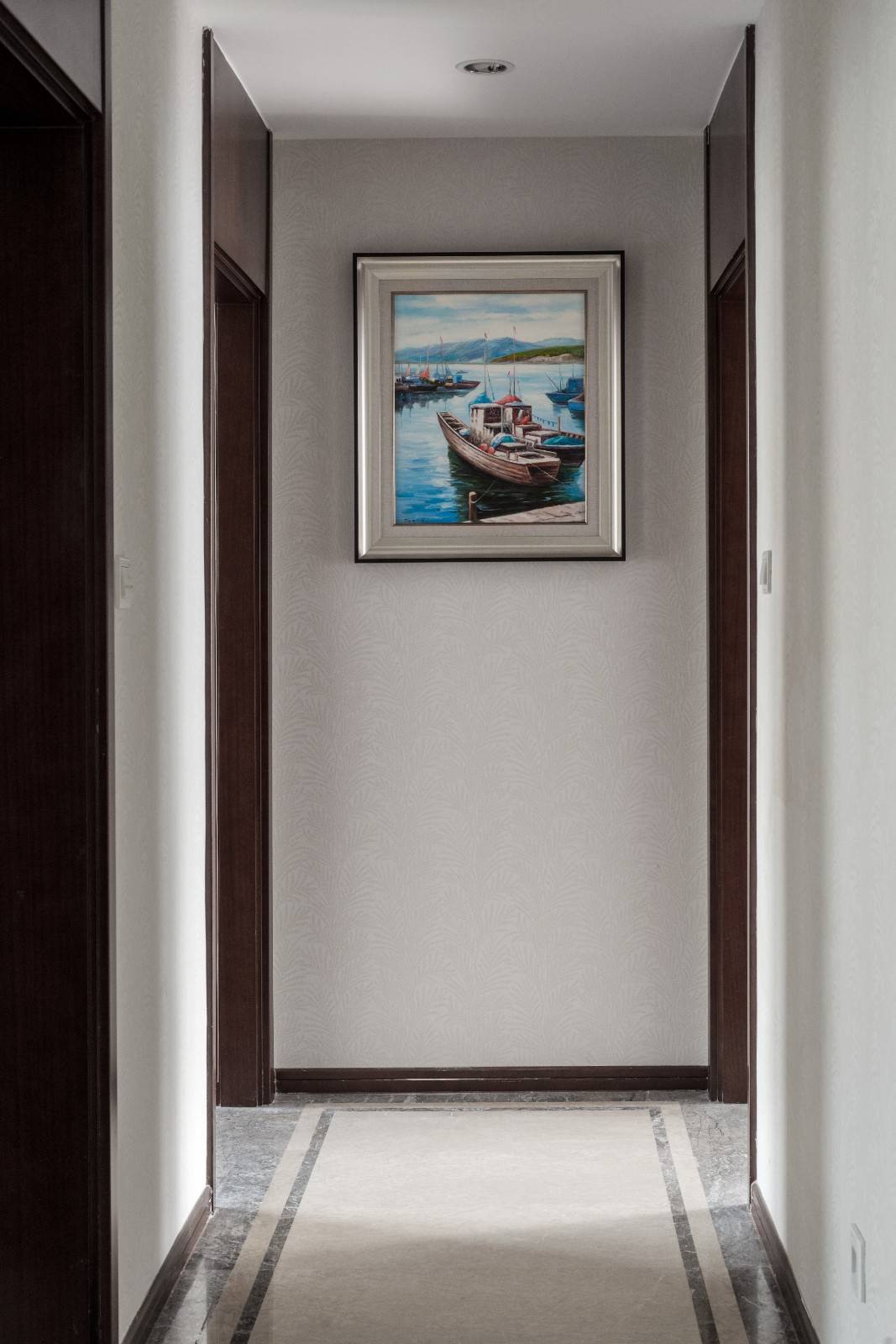 美式田园风格家装设计室内装修效果图-走廊 美式田园风格家装设计室内装修效果图-走廊